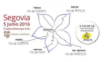 V Camino Universal por la Paz en Segovia. 5 junio 2016