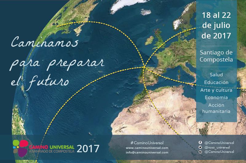 El Camino Universal a Santiago de Compostela 2017, está en marcha